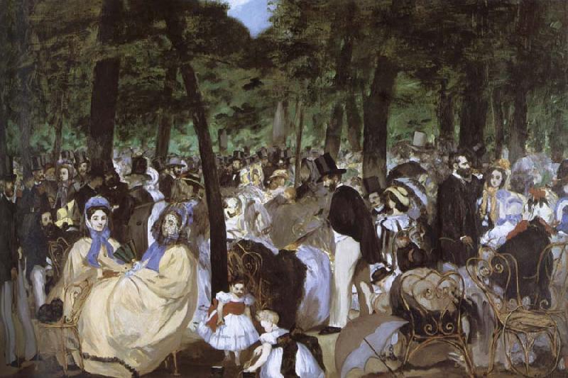 Edouard Manet The Concert Sweden oil painting art